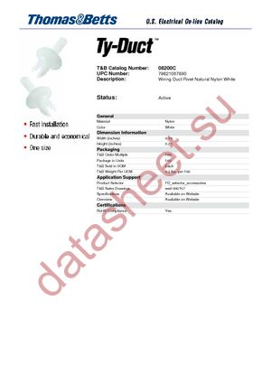 08200C datasheet  